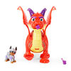 PAW Patrol, Figurines articulées Rescue Knights Sparks the Dragon avec super ailes et chiot Claw