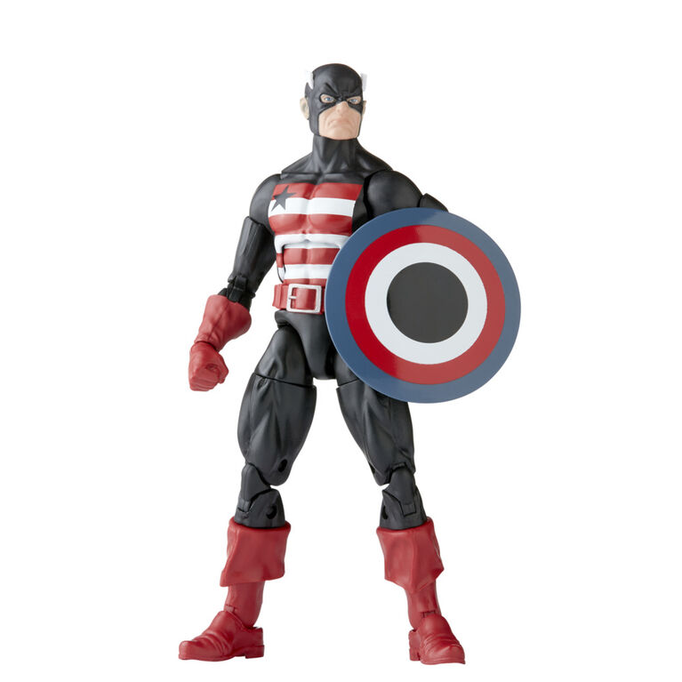 Marvel Legends Series U.S. Agent Classic Comics Action Figure 6-inch Collectible Toy, 1 Accessory, 2 Build-A-Figure Parts