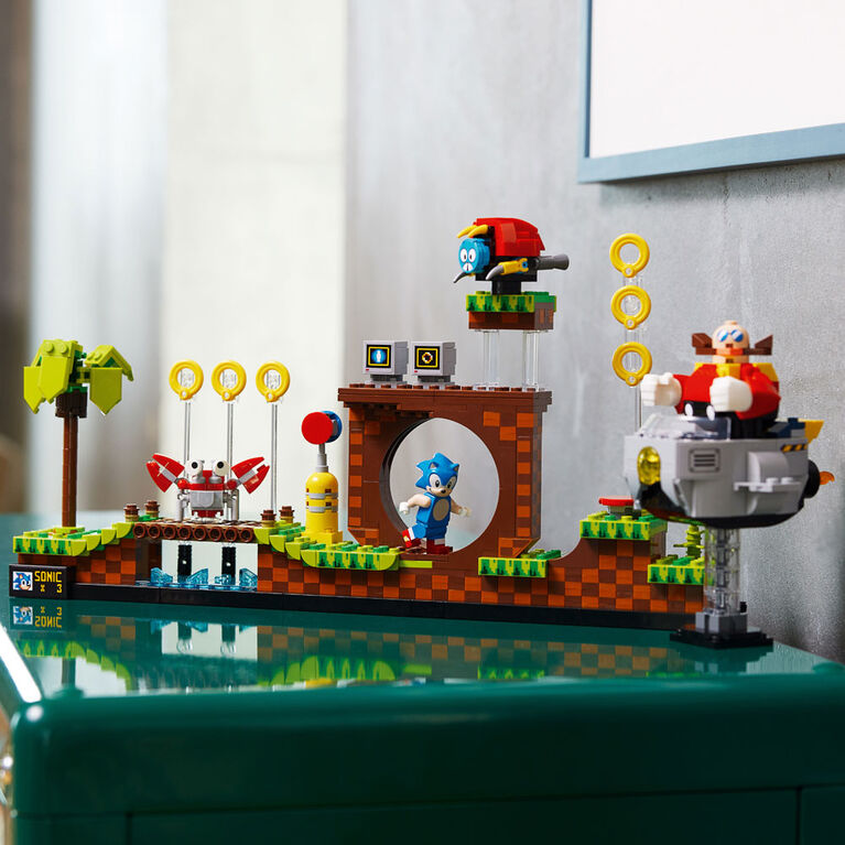 LEGO Sonic the Hedgehog statue building instruction INSTRUCTIONS