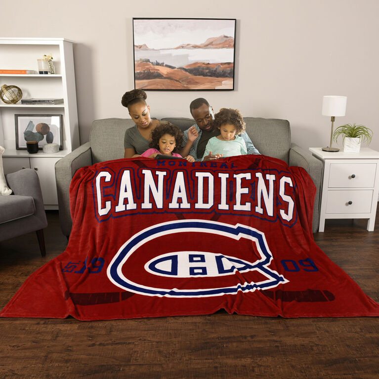NHL Montreal Canadiens Arena Blanket, 66" x 90"