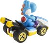 Hot Wheels Mario Kart Yoshi Stardard Kart, Blue
