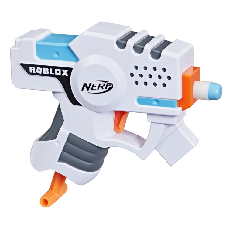 Nerf Roblox Strucid : Boom Strike, blaster à fléchettes, poignée d'amorçage