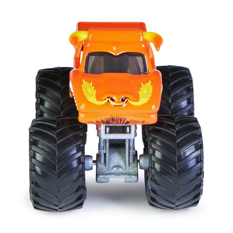 Monster Jam, Official El Toro Loco Monster Truck, Die-Cast Vehicle, True Heavy Metal Series, 1:64 Scale