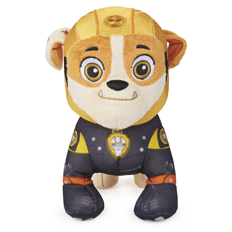 PAW Patrol, Moto Pups Rubble, Stuffed Animal Plush Toy, 8-inch