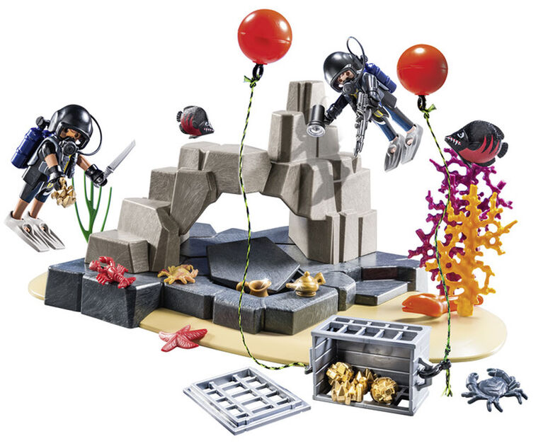 Playmobil SuperSet Unité de plongée sous-marine 70011