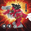 Power Ranger Battle Attackers Dino Fury Zord champion tyrannosaure, figurine électronique