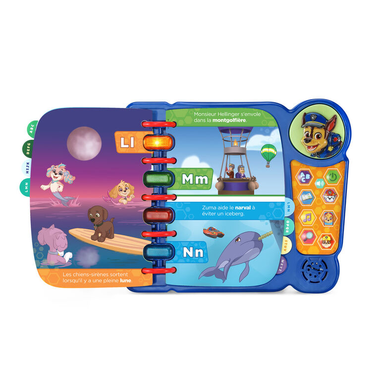 LeapFrog PAW Patrol: Pat Patrouille - Mon livre-jeu Mission Alphabet - Édition française