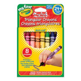 My First Crayons triangulaires - 8 ct