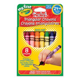 My First Triangular Crayons - 8 ct
