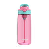 Bouteille d’eau antifuite et antidéversement pour enfants Contigo Aubrey avec paille, vigne jade azalée, 591 ml