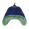 FlapJackKids - Baby, Toddler, Kids, Boys - Water Repellent Trapper Hat - Sherpa Lining - Dino/Astronaut - Medium 2-4 years