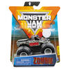 Monster Jam, Official Zombie Monster Truck, Die-Cast Vehicle, Over Cast Series, 1:64 Scale