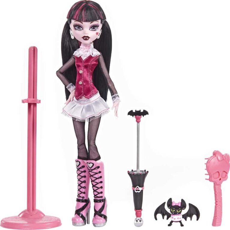 Monster High Draculaura Reproduction Doll with Doll Stand & Accessories