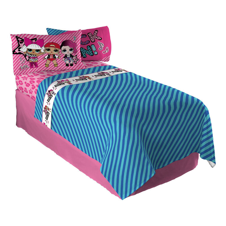 L O L Surprise Lol Rock Kids Bedding Twin Sheet Set Toys R