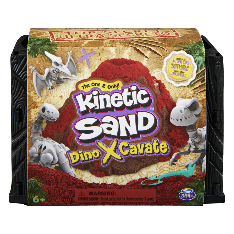 Kinetic Sand, Dino XCavate, Made with Natural Sand