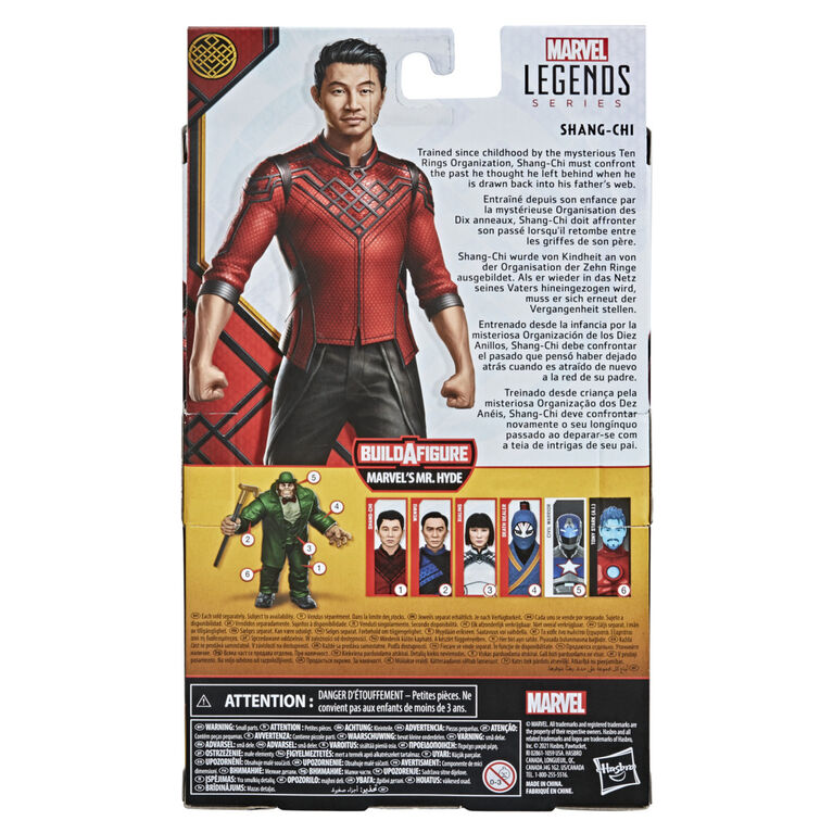 Marvel Legends Series Shang-Chi And The Legend Of The Ten Rings Shang-Chi Action Figure