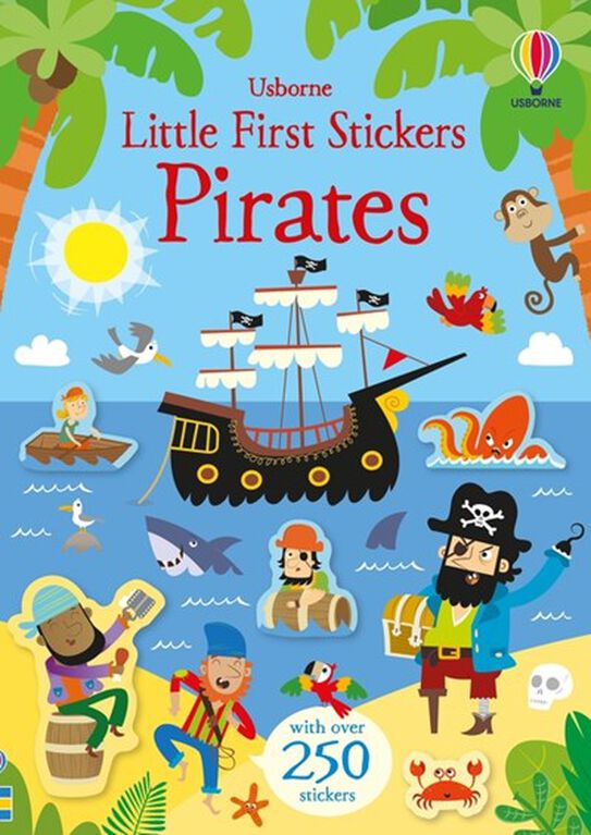 Little First Stickers Pirates - English Edition