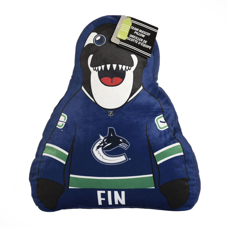 NHL Vancouver Canucks Mascot Pillow, 20" x 22"