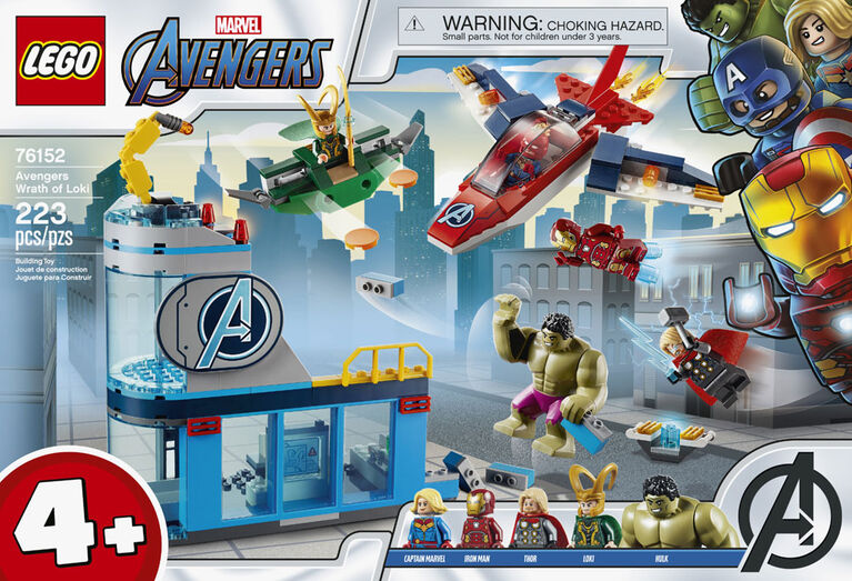 LEGO Super Heroes Avengers Wrath of Loki 76152 (223 pieces)