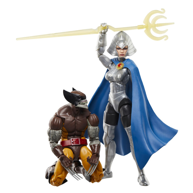 Marvel Legends Series, figurines Wolverine et Lilandra Neramani