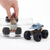 Monster Jam, Official Monster Mutt Vs. Jurassic Attack Color-Changing Die-Cast Monster Trucks, 1:64 Scale