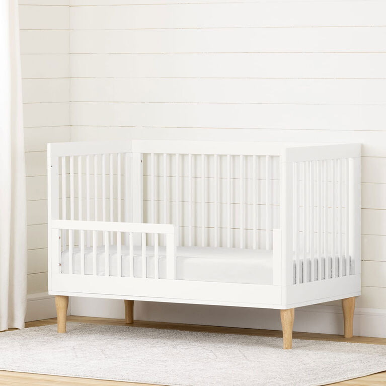 Balka Toddler Toddler Rail for Baby Crib Pure White