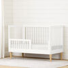 Balka Barrière de transition pour lit de bébé Bambin Blanc solide