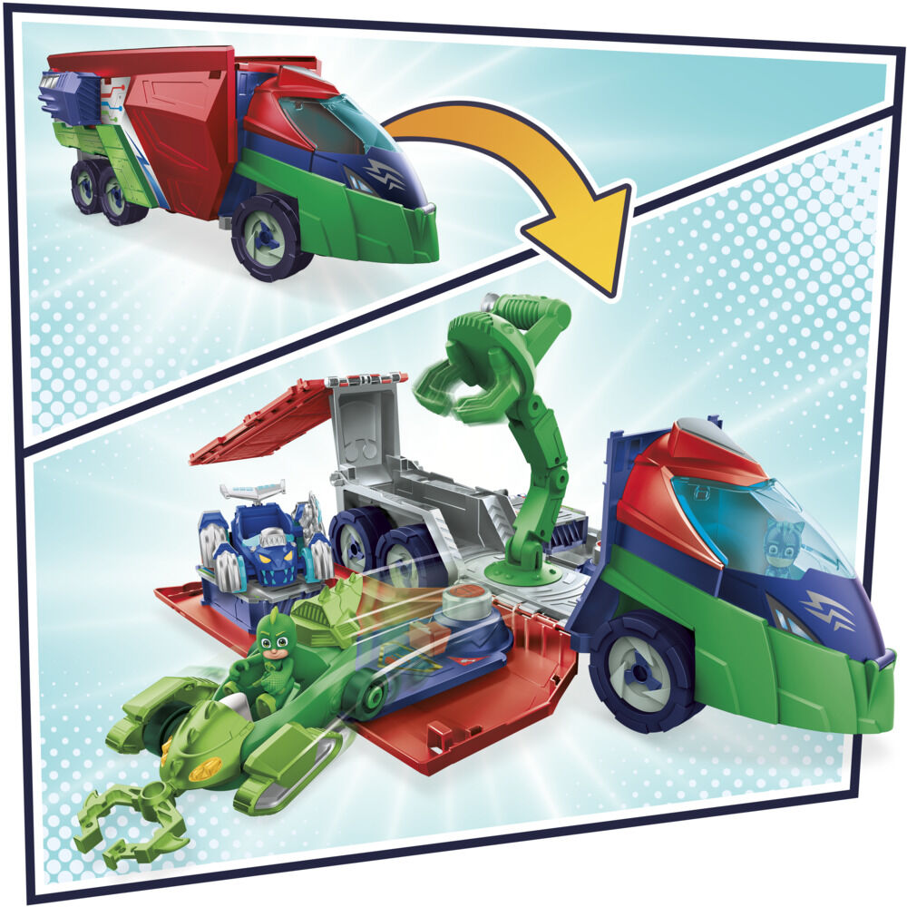 Pj masks top seeker truck