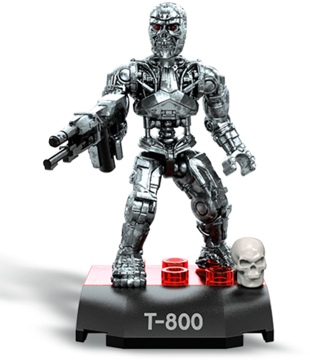 Mega Construx Heroes T-800 Micro Action Figure