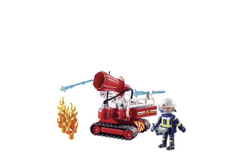 Playmobil - Pompier avec robot d'intervention - 9467