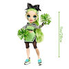 Rainbow High Cheer Jade Hunter - Green Fashion Doll with Pom Poms