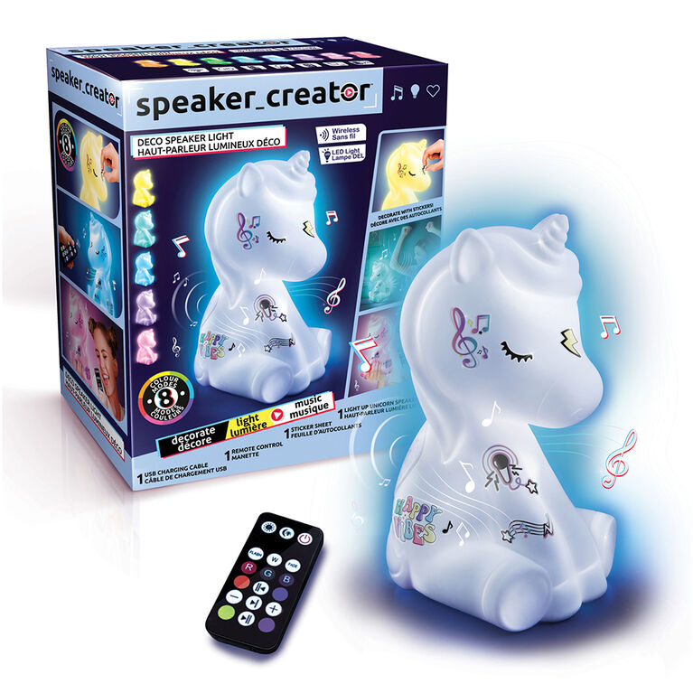 Speaker Creator Unicorn Light Up Speaker