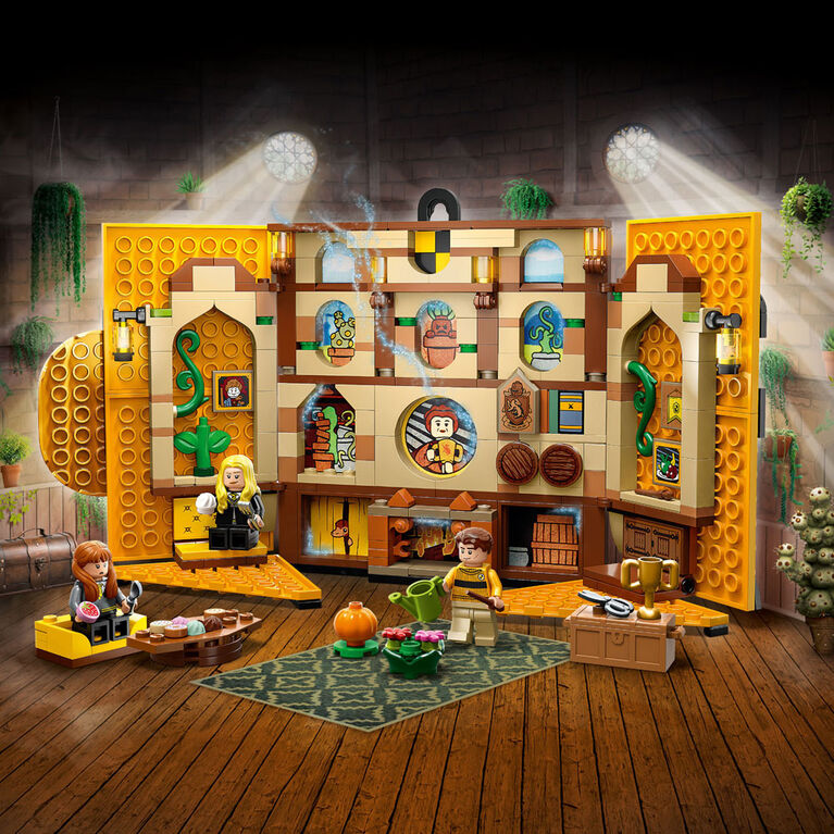 LEGO Harry Potter La bannière de la maison Poufsouffle 76412 Ensemble de jeu de construction (313 pièces)