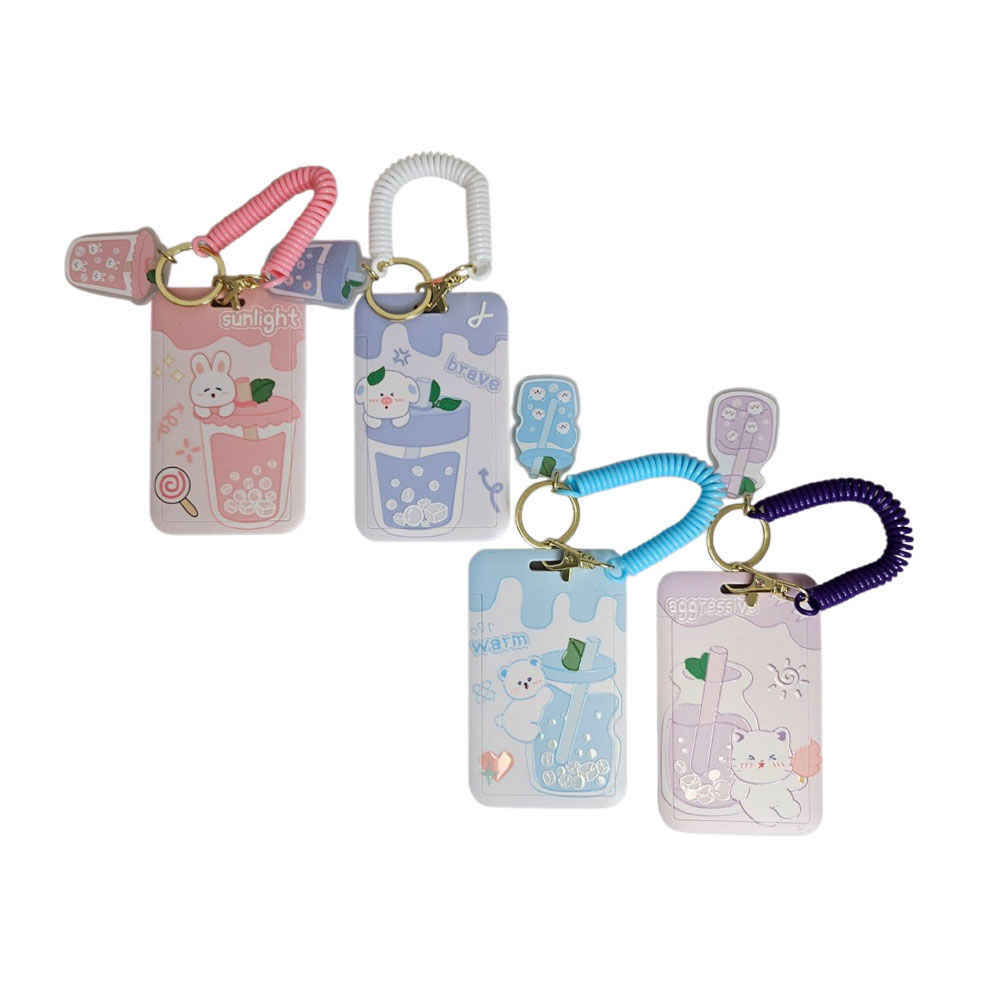 Tonami Boba Bear Spring Card Holder