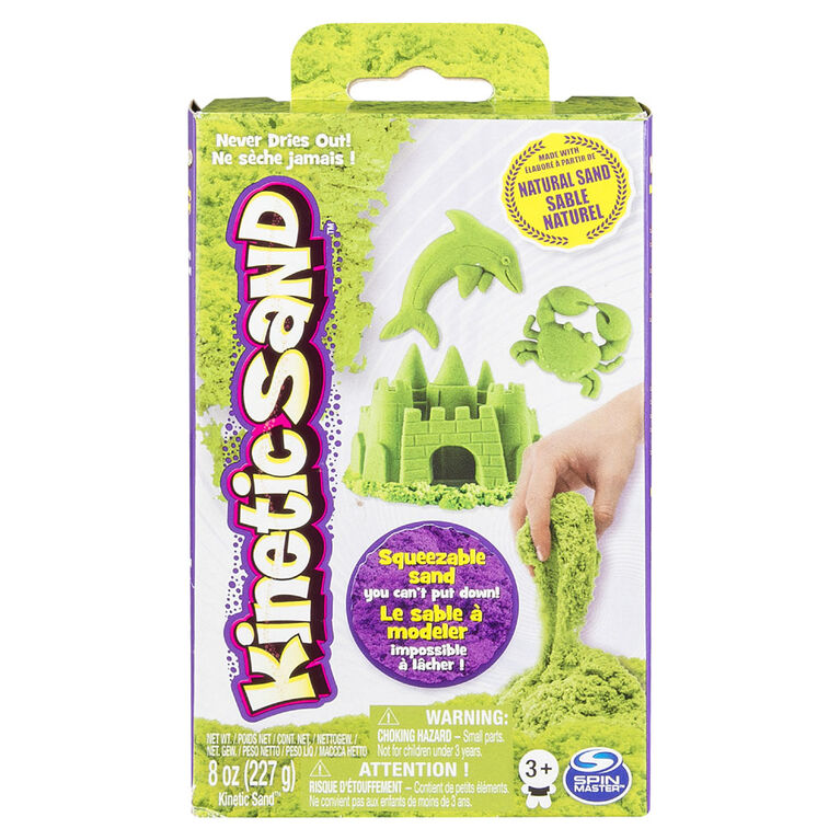 Kinetic Sand - 8 oz (227 g) de sable vert