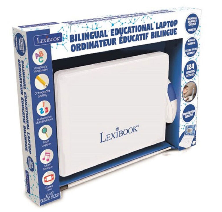 Ordinateur Educatif Bilingue Spidey - LEXIBOOK - 124 activités rouge -  Lexibook