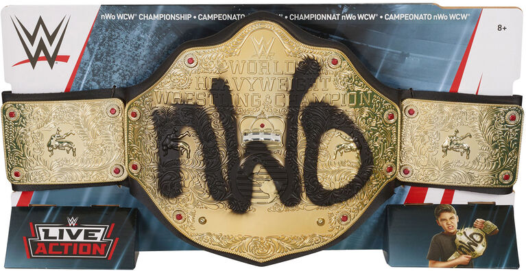 WWE - Ceinture de Championnat NWO. - Édition anglaise