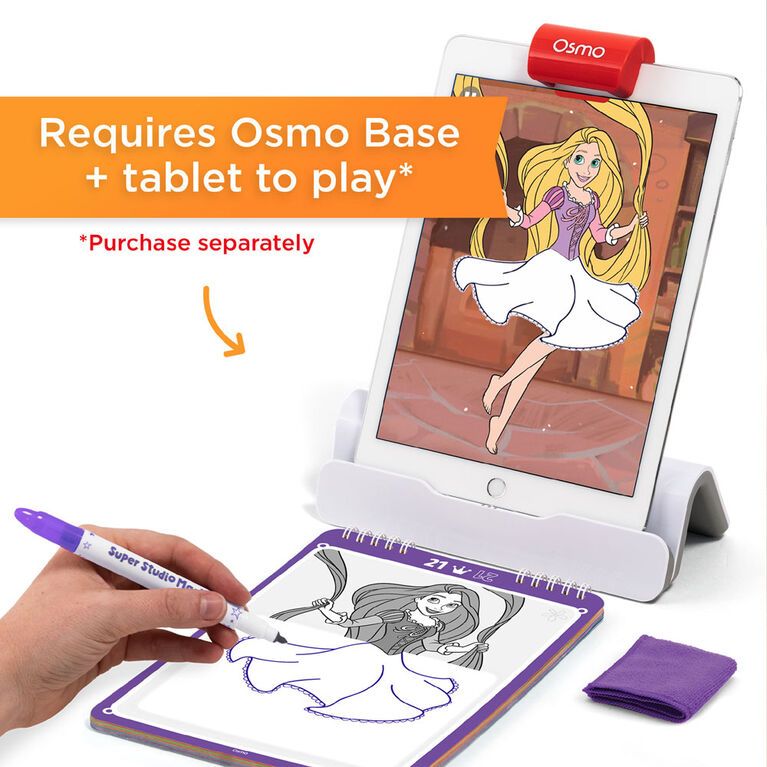 Osmo - Super Studio Disney Princess - Learn to Draw - For iPad or Fire Tablet (Osmo Base Required)