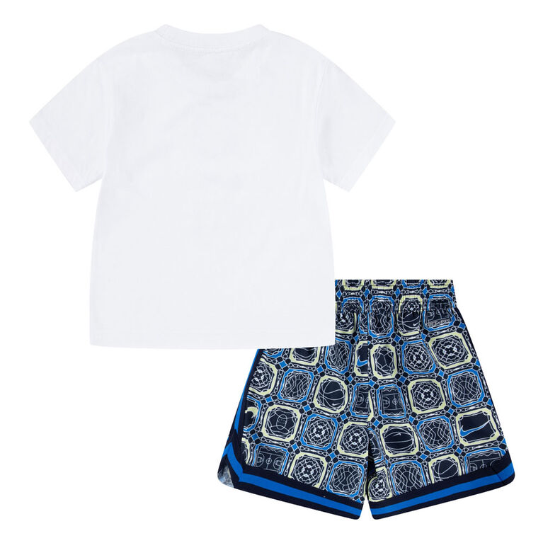 Nike DRI-FIT DNA 24 Short Set - Obsidian - Size 2T