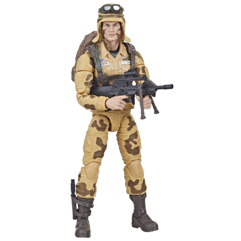 G.I. Joe Classified Series Dusty Action Figure 48 Collectible Premium Toys with Multiple Accessories 6-Inch-Scale with Custom Package Art