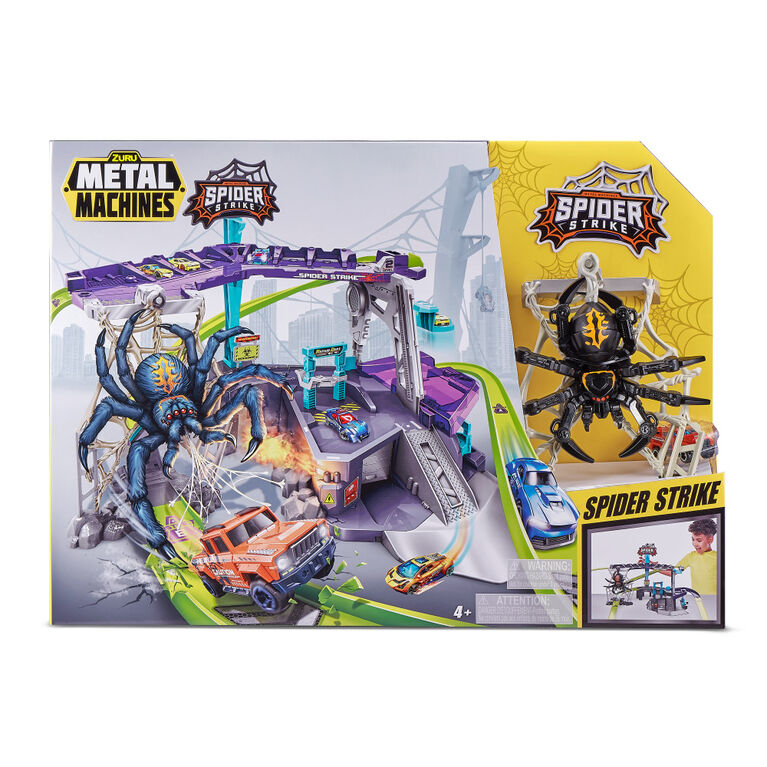 Metal Machines Spider Strike Garage Playset by Zuru