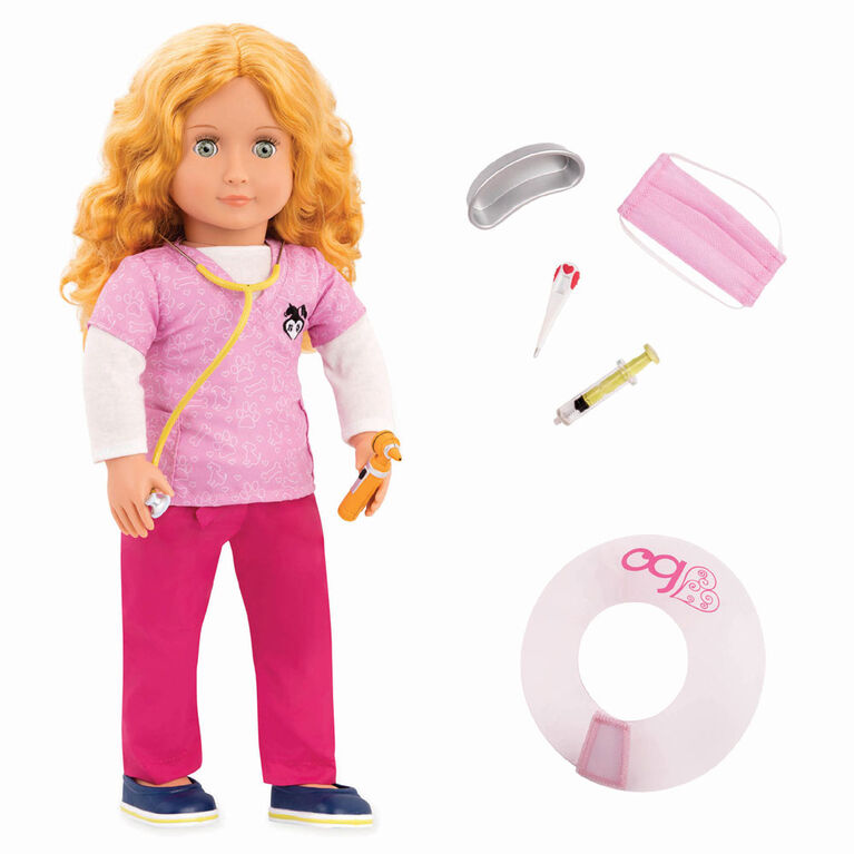 Our Generation, Anais, 18-inch Veterinarian Doll