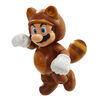 Nintendo-World of Nintendo 4" Figures Wave 4-  Tanooki Mario w/Coin