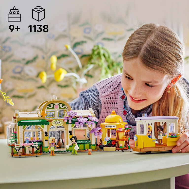 LEGO Friends Plant Caf&eacute; & Flower Shop Pretend Play Building Toy for Girls and Boys, 9+ - 42671