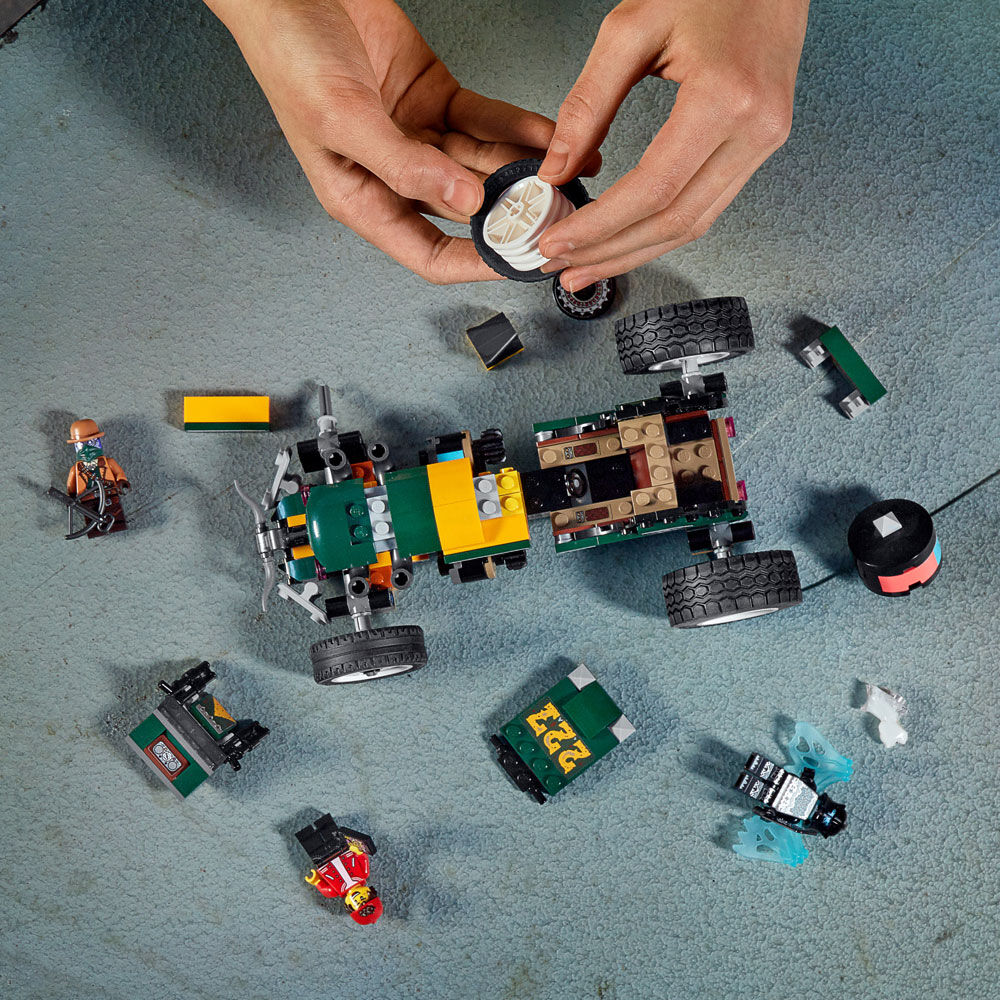 hidden side lego car