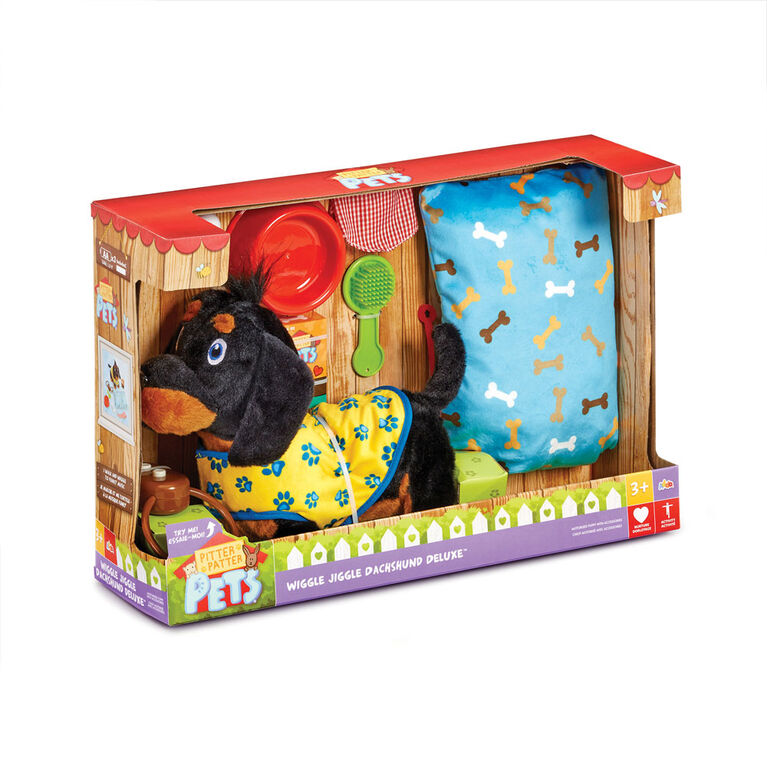 Pitter Patter Pets Wiggle Jiggle Dachshund Deluxe - R Exclusive