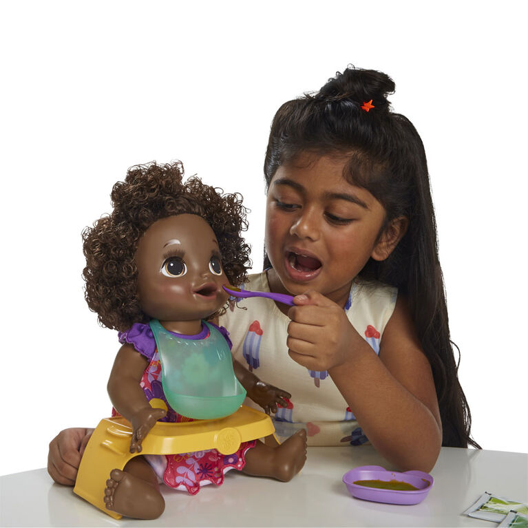 Baby Alive Happy Hungry Baby Black Curly Hair Toys R Us Canada