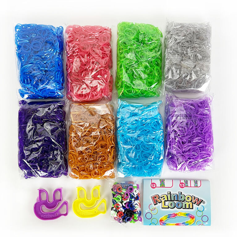 Rainbow Loom - Élastiques Violet jelly — La Ribouldingue