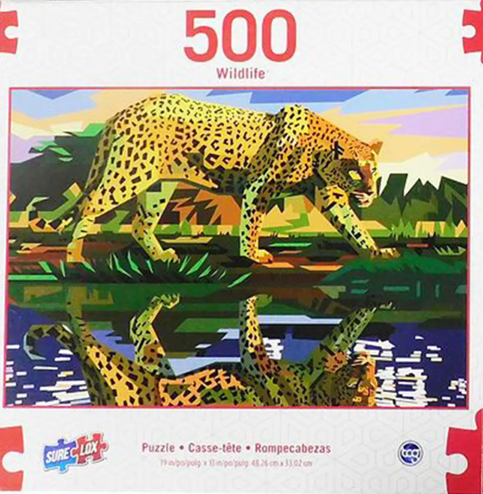 Sure-Lox - Feline Reflections - 500 Piece Jigsaw Puzzle | Toys R