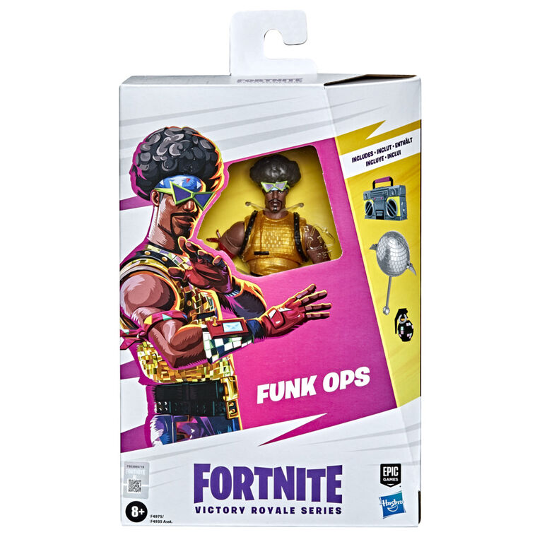 Hasbro Fortnite Victory Royale Series Funk Ops Collectible Action Figure with Accessories, 6-inch